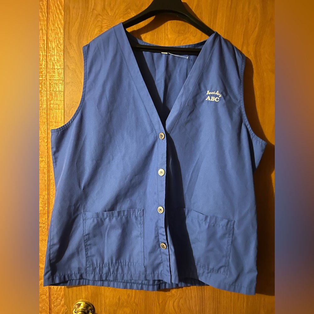 Vintage Abc Store Vest